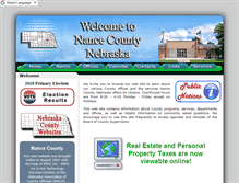 Tablet Screenshot of co.nance.ne.us